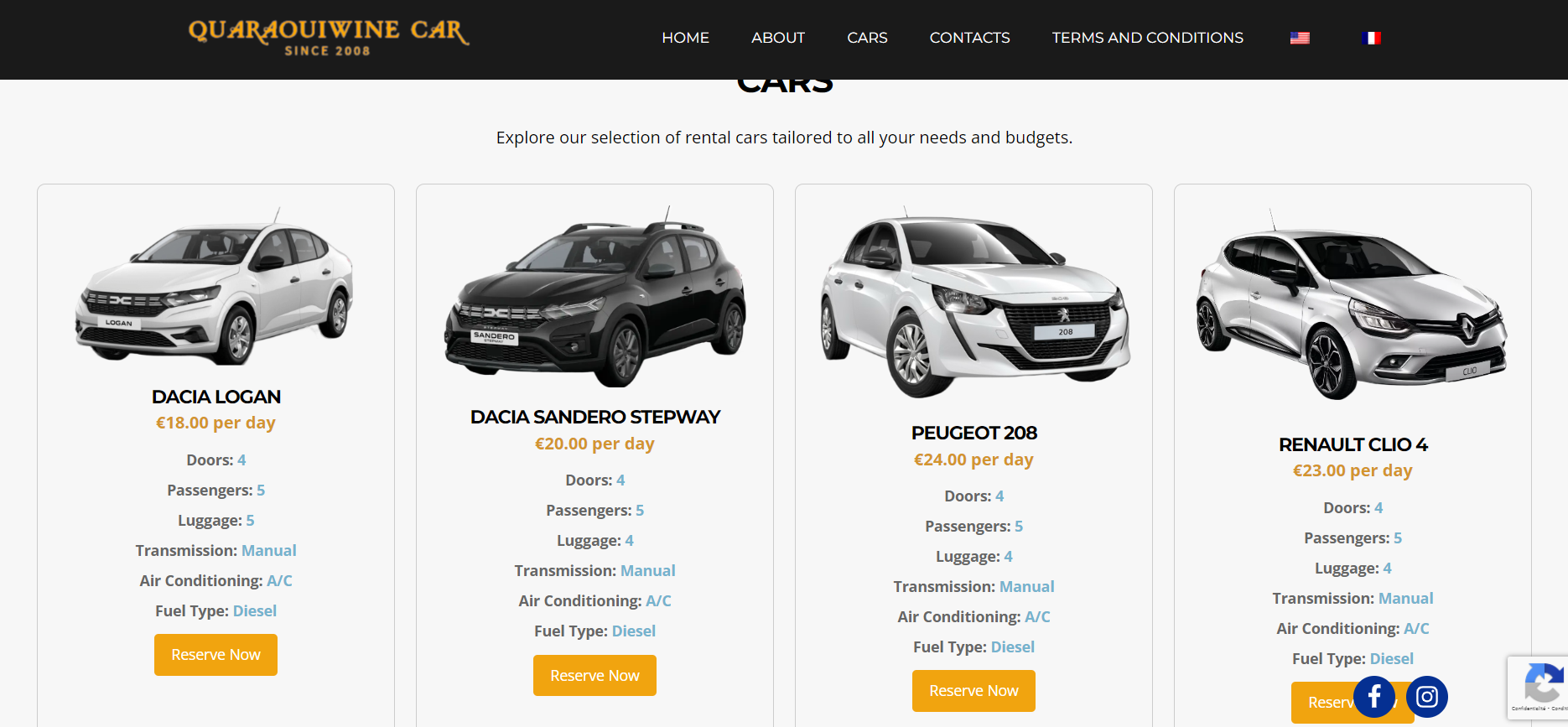 Quaraouiwine car