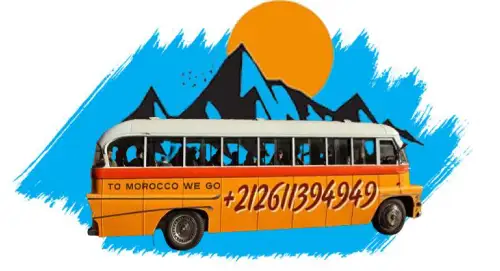 To morocco we go logo